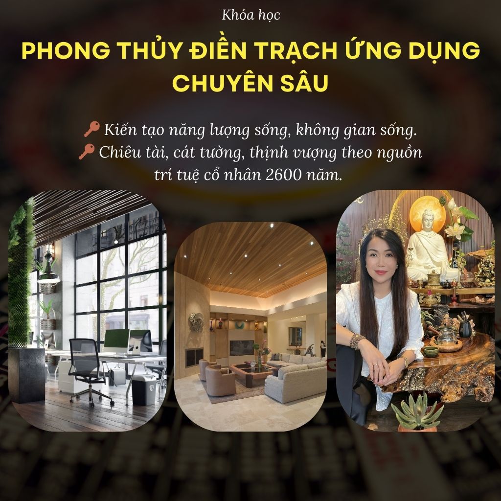 phong thủy điền trạch ứng dụng chuyên sâu