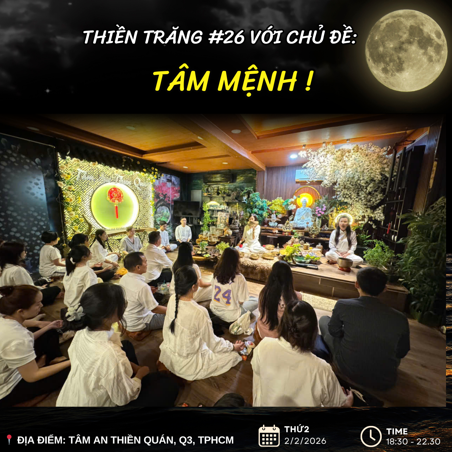 Thiền trăng #26: tâm mệnh
